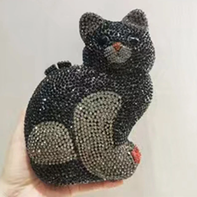 WhiskerSparkle Crystal Purse