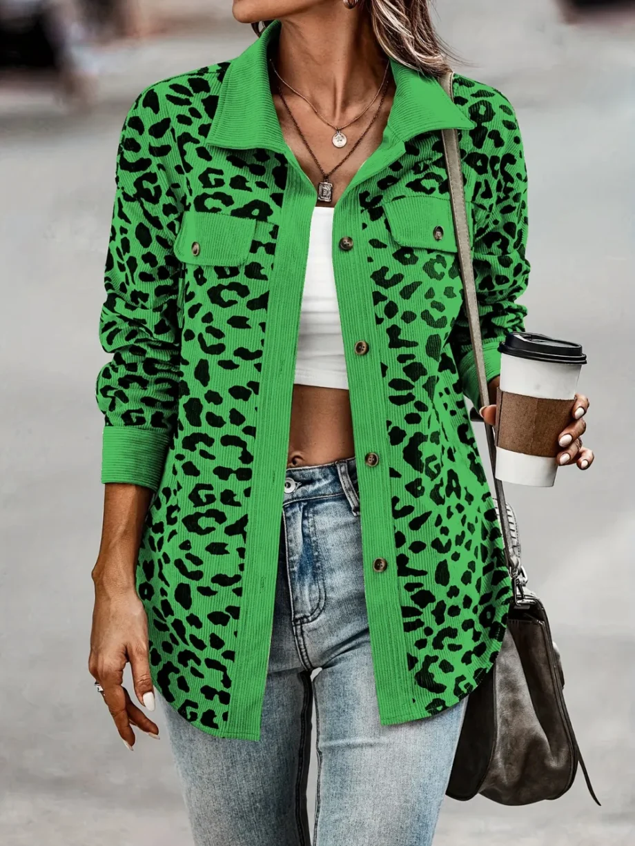 Leopard Print Jacket