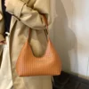 Moonlit Leather Shoulder Bag