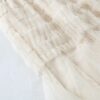 Gauze Spliced A-line Skirt