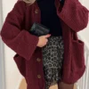 Plush Lambskin Winter Coat