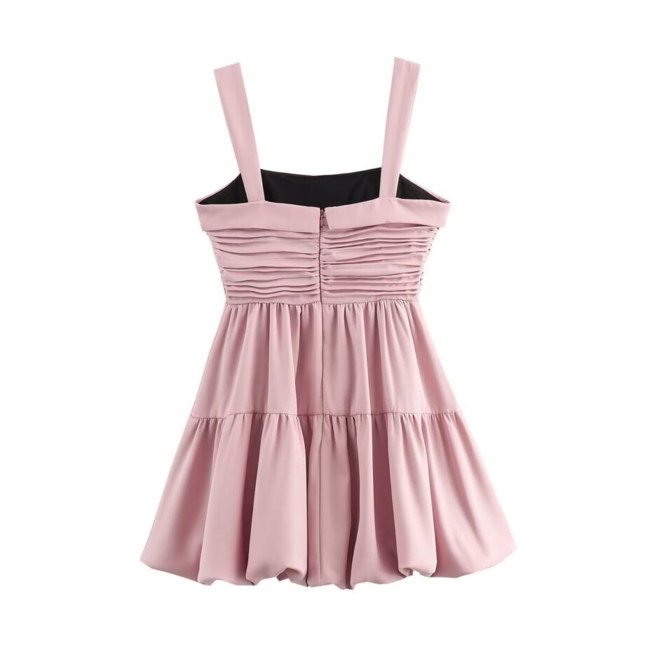 Pleated Camisole Dress