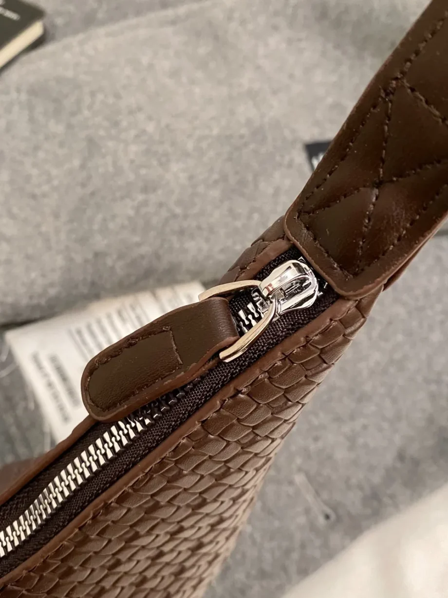 Moonlit Leather Shoulder Bag
