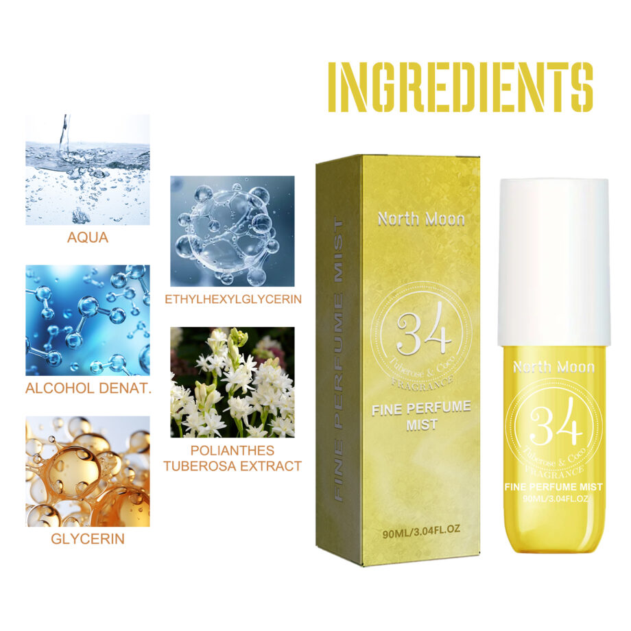 North Moon Tuberose And Coco Perfume
