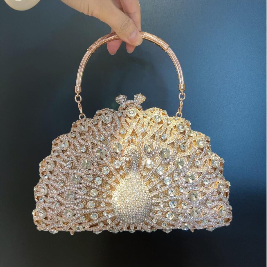 PeacockGlam Diamond Bag