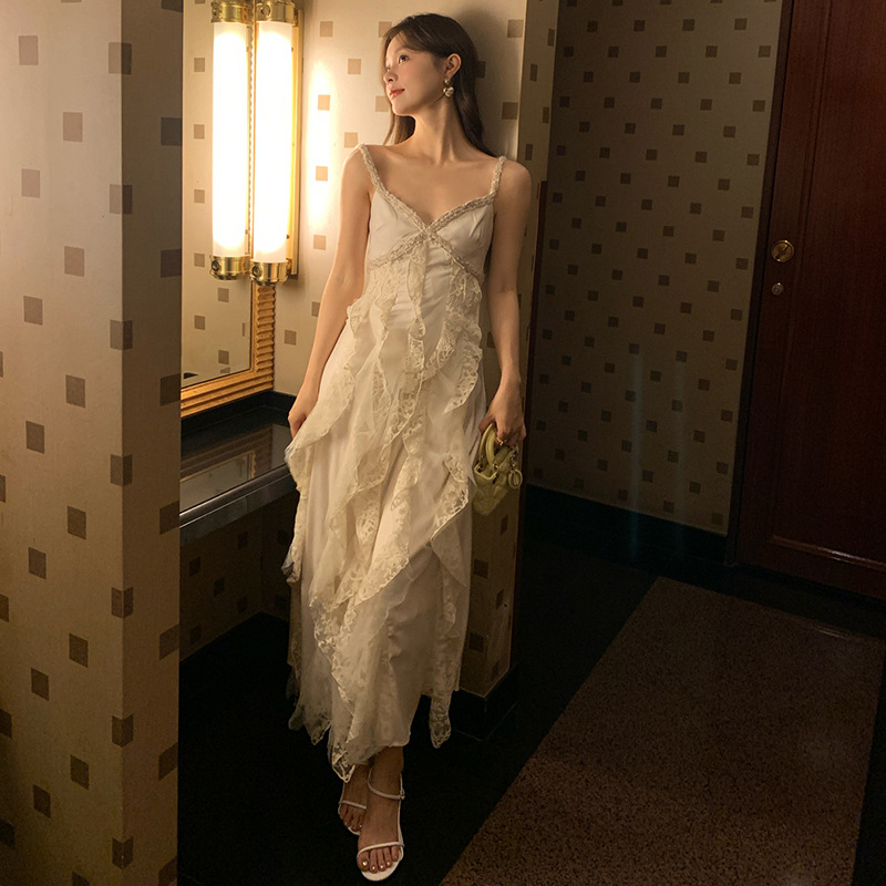 Lace camisole dress