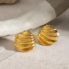 ShellAura Stud Earrings