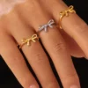 Bow Glam Ring