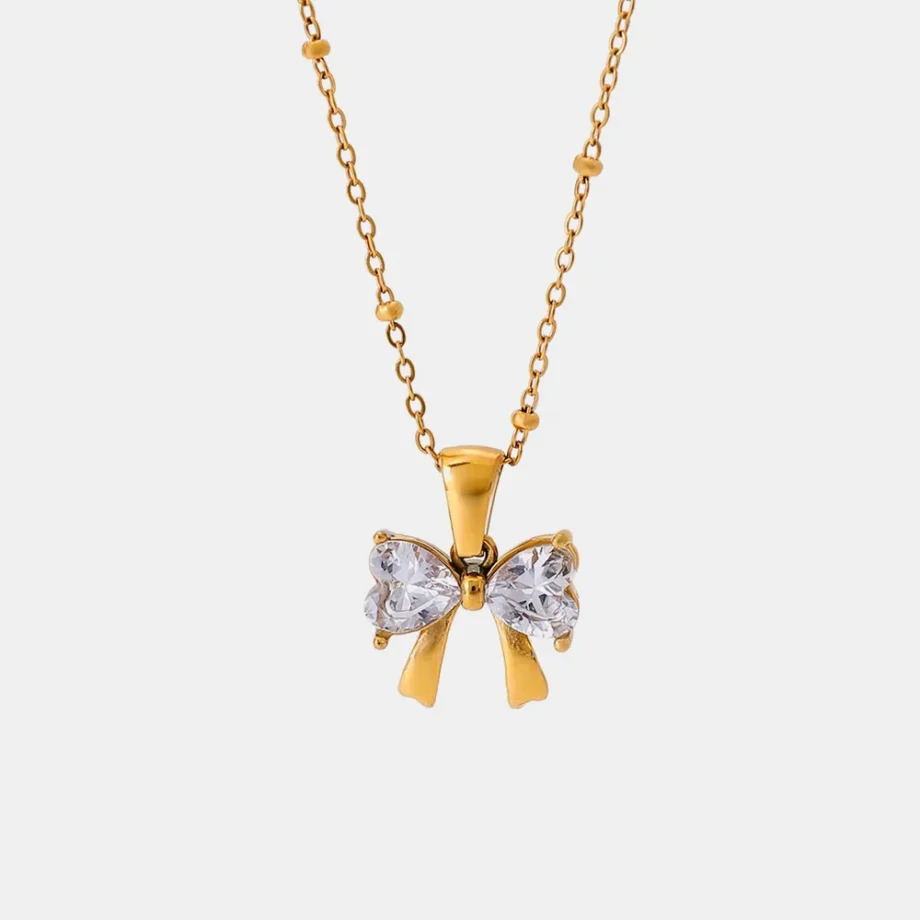 Luxe Bow Necklace
