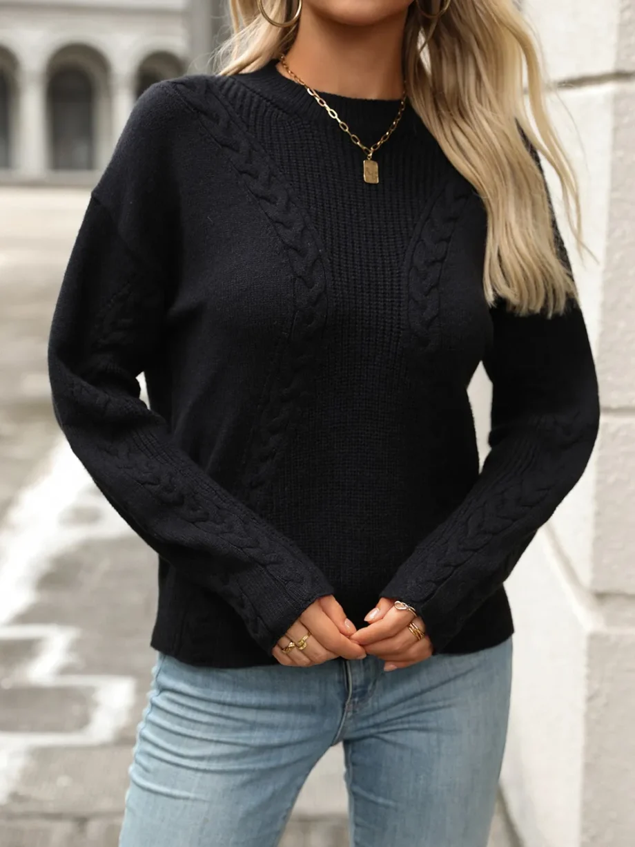 Cozy Cable Knit Sweater