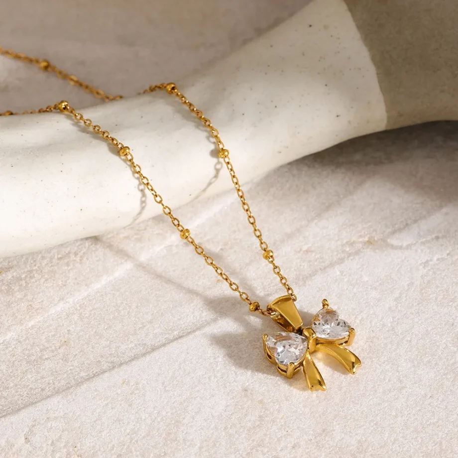 Luxe Bow Necklace