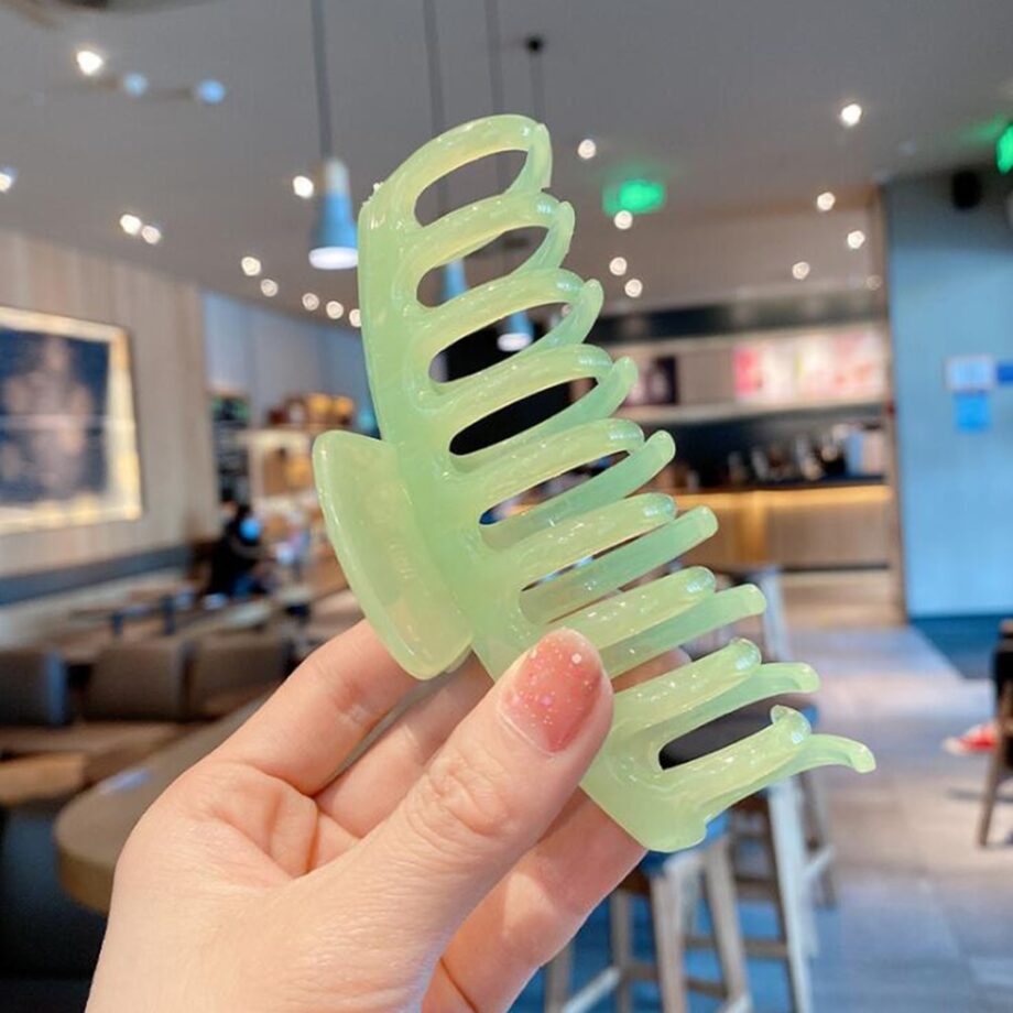 Korean Luxe Solid Hair Claws