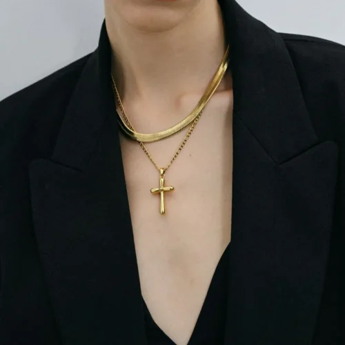 Eternal Cross Necklace
