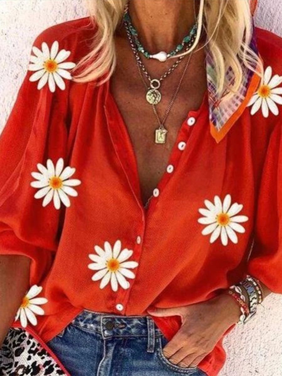 Summer Gypsy Printed Shirt