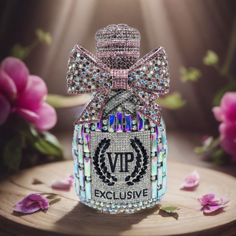 ChampagneBow Crystal Bag