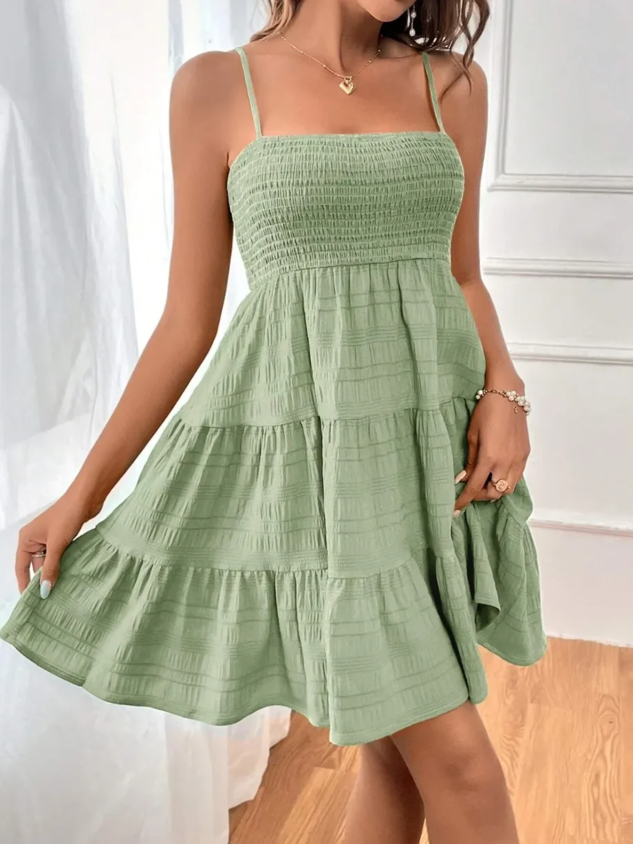 Floral Breeze Tiered Dress