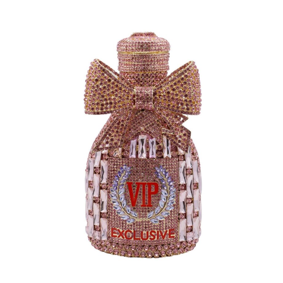 ChampagneBow Crystal Bag