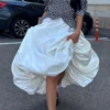 Long Pleated Skirt