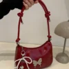 FlutterBow PU Purse