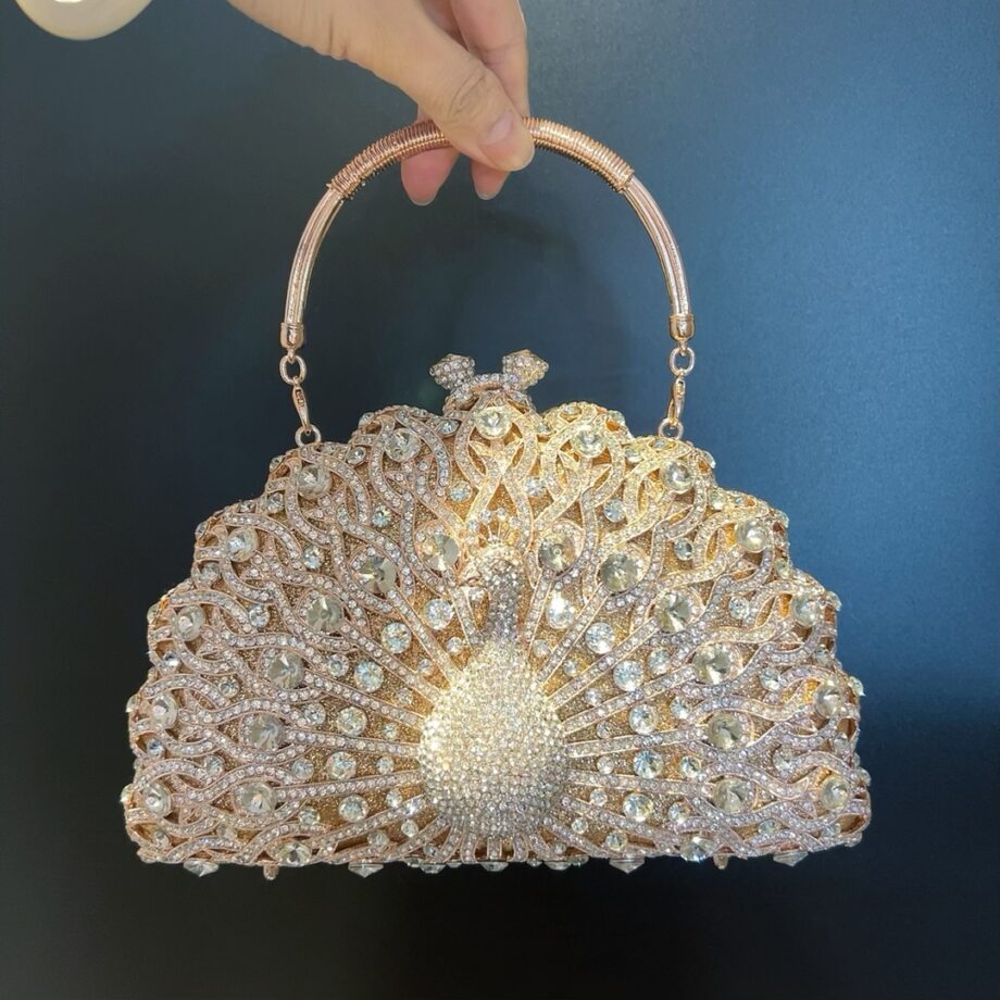 PeacockGlam Diamond Bag