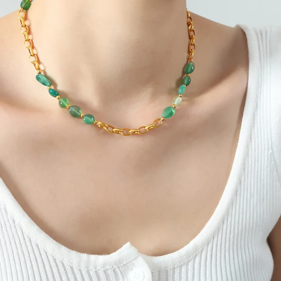 AgateGlow Necklace
