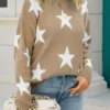 Starry Vibes Dropped Shoulder Sweater