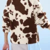 Pocketed Half Snap Sherpa Jacket