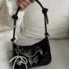 FlutterBow PU Purse