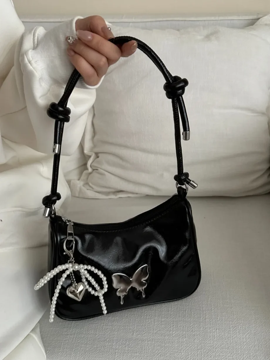 FlutterBow PU Purse