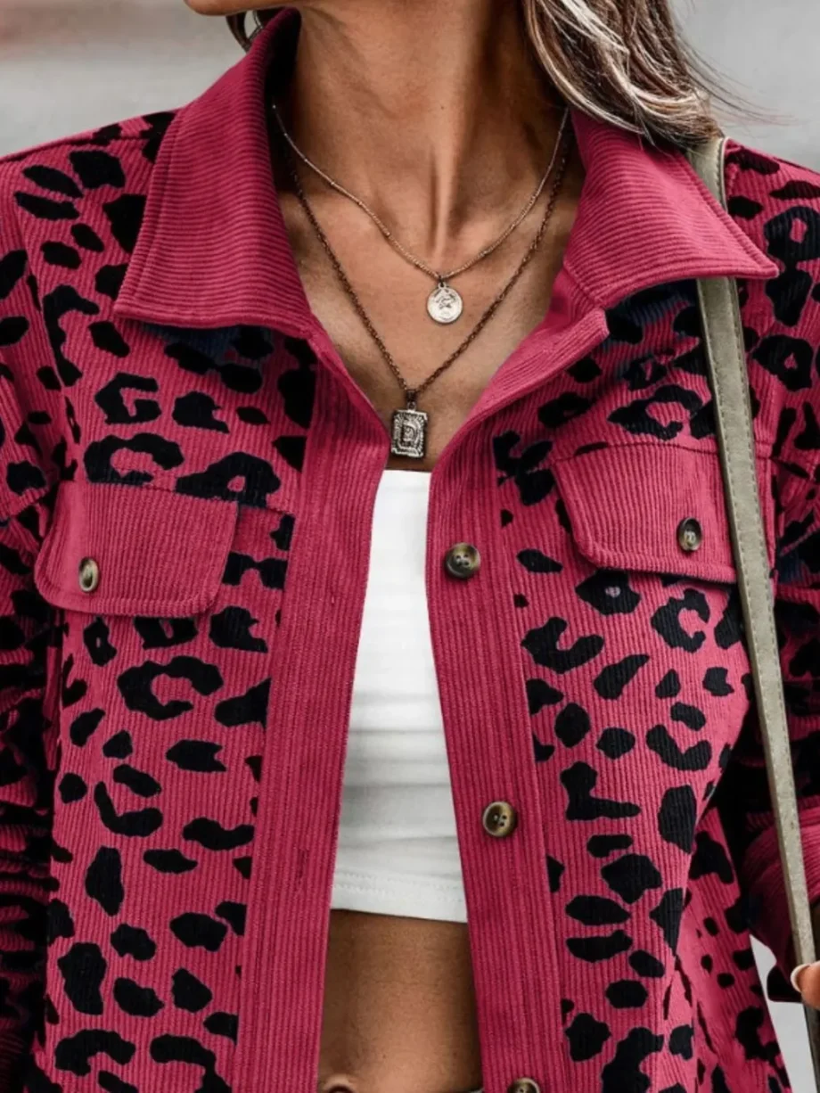 Leopard Print Jacket