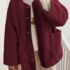 Plush Lambskin Winter Coat