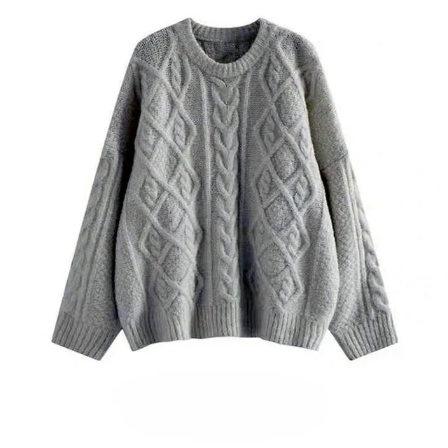 Criss-Cross Cozy Oversized Sweater