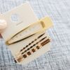 Golden Pearl Hair Accessories Set