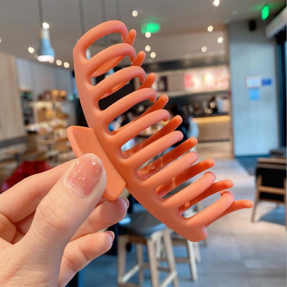 Korean Luxe Solid Hair Claws
