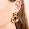 GoldenCut Earrings