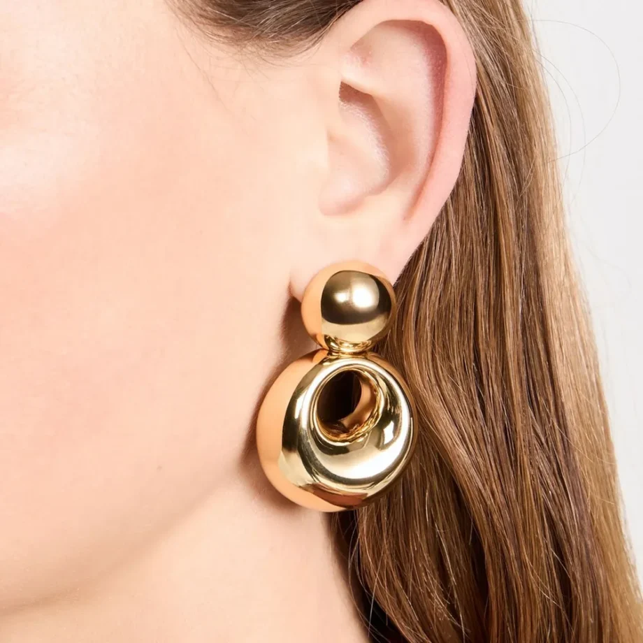 GoldenCut Earrings