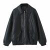 VintageWashed Leather Jacket