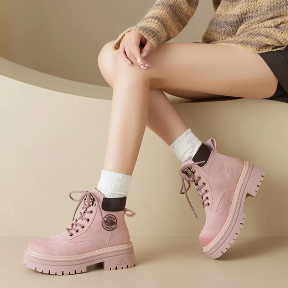 Heightened Lace Boots
