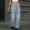 Sunwashed Wide-Leg Jeans