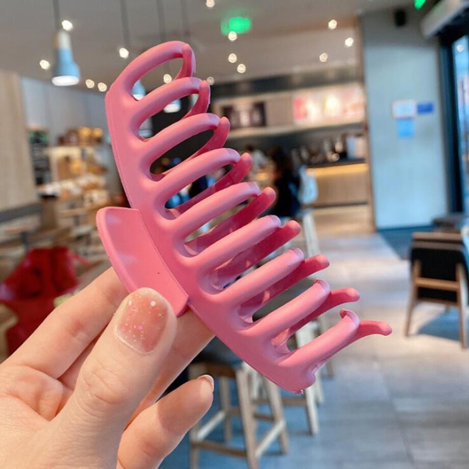 Korean Luxe Solid Hair Claws