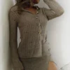 Cozy Knit Cardigan Jacket