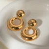 GoldenCut Earrings