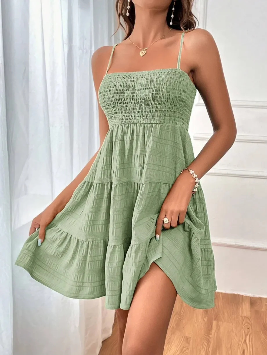Floral Breeze Tiered Dress
