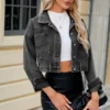 WashedSlim Denim Jacket