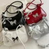 FlutterBow PU Purse