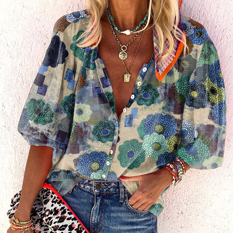 Summer Gypsy Printed Shirt