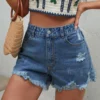 RoughCut Denim Shorts