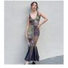 VintageMuse Mermaid Bodycon Dress