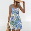 Floral Whimsy Mini Dress