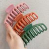 Korean Luxe Solid Hair Claws